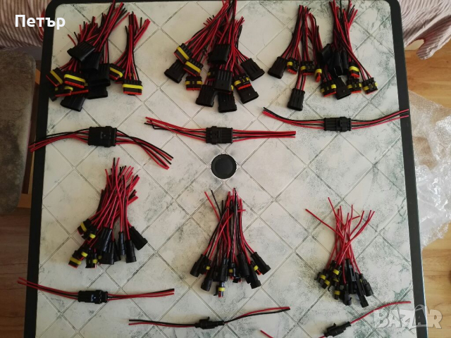 Букси 1, 2, 3, 4, 5, 6 пинови,букса,едопинова,двупинова,трипинова,четирипинова,петпинова,конектори