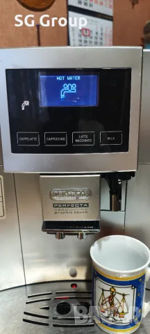 Напълно автоматична кафемашина DeLonghi Perfecta Cappuccino, снимка 4 - Кафемашини - 56310963
