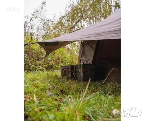 Тента за риболов Fox Voyager Tarp – водоустойчива, лека, 320×320 см, снимка 2 - Такъми - 49415907
