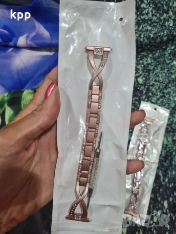 3 броя верижки за Верижки за часовник samsung galaxy 46 mm Цената е за 1 брой Налични 2 броя розово , снимка 2 - Смарт гривни - 33897562