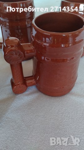 Големи керамични халби и юсчета, снимка 9 - Антикварни и старинни предмети - 42132722