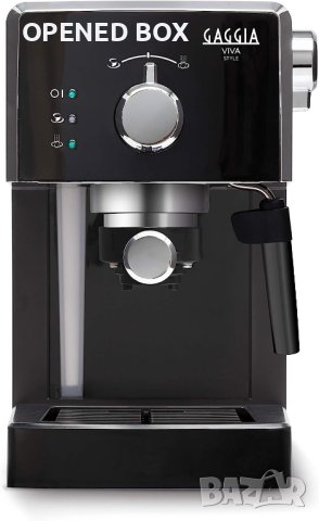 Gaggia RI8433/11 Viva Style ръчна еспресо кафе машина, за смляно кафе и капсули, 15 бара, 1 л, 1025 , снимка 1