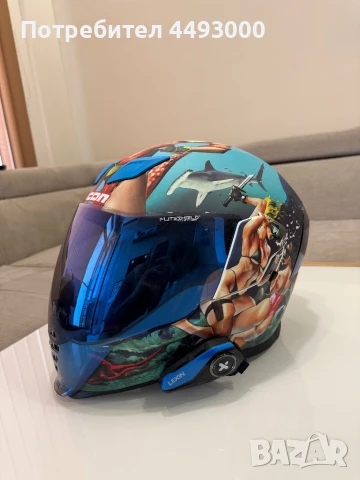 Каска ICON Airflite Pleasuredome 2, снимка 3 - Аксесоари и консумативи - 50546835