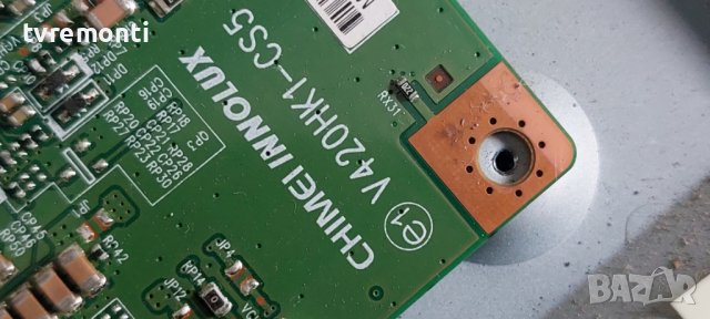 TCon BOARD ,V420HK1-CS5  for SHARP LC-39LE652E дисплей V390HK1-LE6 Rev.C4, снимка 2 - Части и Платки - 40181082