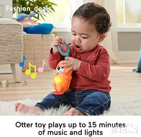 Нов Fisher-Price комплект сензорна игра 3 в 1 за новородени със светлини и звуци, снимка 6 - Други - 41541842
