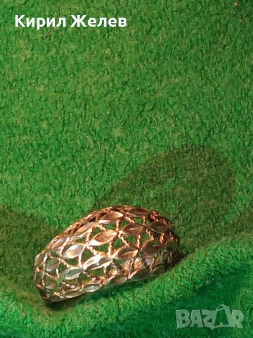 МАЙСТОРСКИ УНИКАТ СРЕБЪРЕН СТАР ПРЪСТЕН ФИЛИГРАНЕН ТИП ФИНА РЪЧНА ИЗРАБОТКА СРЕБРО 925 БИЖУ 26623, снимка 9 - Антикварни и старинни предмети - 34777411