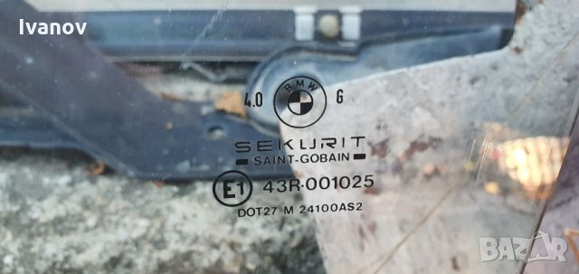 Ляво стъкло шофьорска врата за бмв е36 купе , снимка 4 - Части - 34613856
