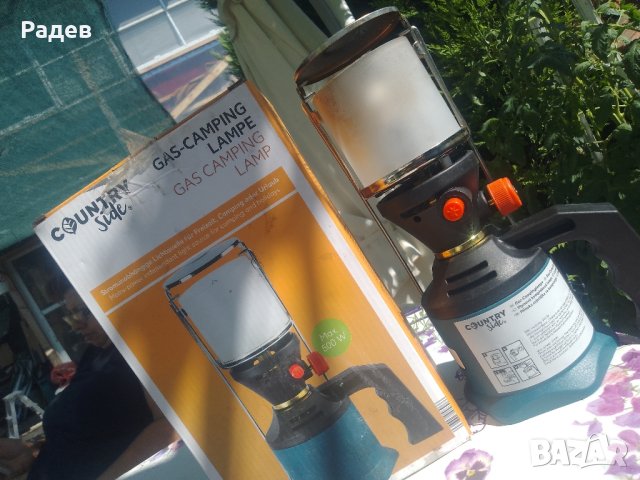 газова лампа,фенер на газ, снимка 2 - Къмпинг осветление - 41564829