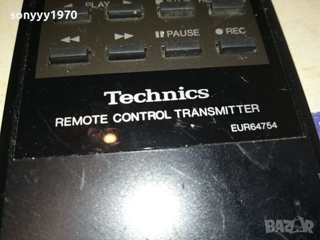 TECHNICS EUR64754 AUDIO REMOTE-SWISS 2208231600, снимка 11 - Ресийвъри, усилватели, смесителни пултове - 41933801