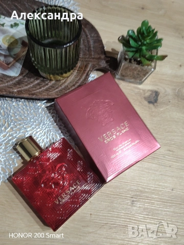 Versace Eros Flame 100 мл – Мъжки, разопакован