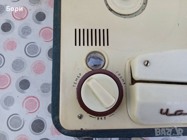 Лампов магнетофон Чайка-М 1964г, снимка 3 - Декове - 38808827