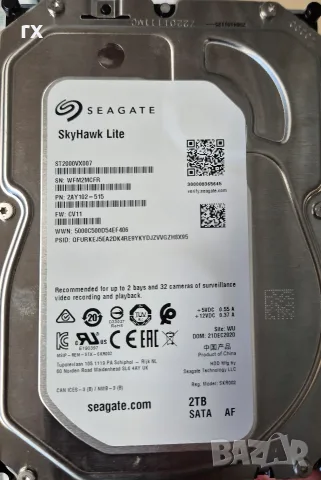 1 и 2tb 3,5" дискове Seagate , Western Digital 