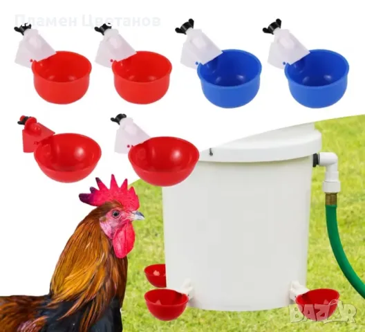 АВТОМАТИЧНИ ПОИЛКИ , снимка 4 - За птици - 49495911