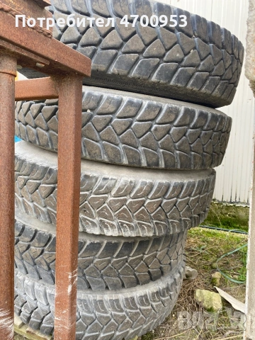 Джанти с гуми 22.5/13 4бр, снимка 3 - Гуми и джанти - 53026223