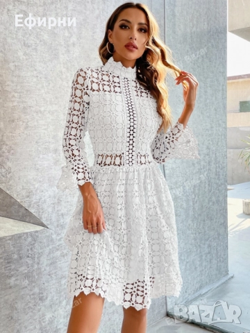 Дантелена рокля, Елегантна рокля, рокля голям размер