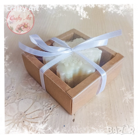 Ароматна соева свещ , снимка 2 - Декорация за дома - 51979993