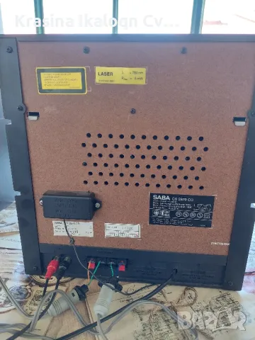 мини HI-FI SABA cs2870CD КОЛОНИТЕ СА ПРОДАДЕНИ., снимка 5 - Аудиосистеми - 47616482