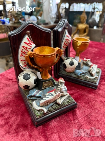 Масивни подпори / подложки за книги. №7393, снимка 2 - Антикварни и старинни предмети - 51887870