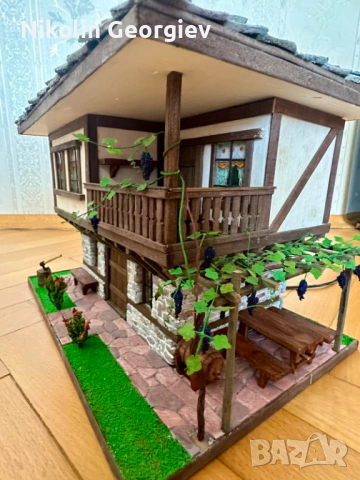 Възрожденска къща, макет, снимка 4 - Колекции - 53788296