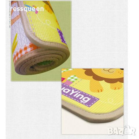 3889  Постелка за игра с цифри и букви Образователна, снимка 14 - Образователни игри - 44615293