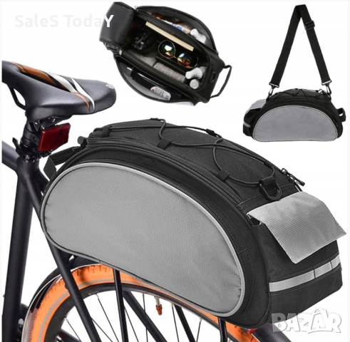 Чанта за колело, за заден багажник, водоустойчива, снимка 1