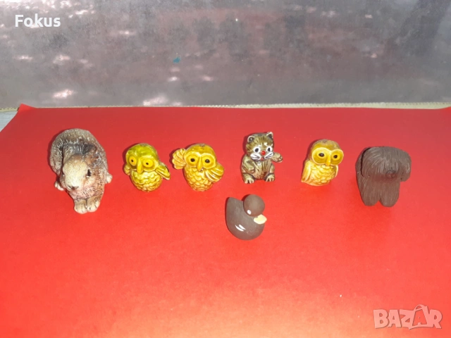 Лот фигури миниатюри порцелан и керамика