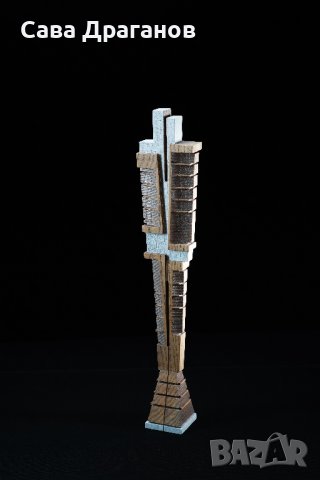 Скулптура "Планинска поза", снимка 2 - Статуетки - 39800118