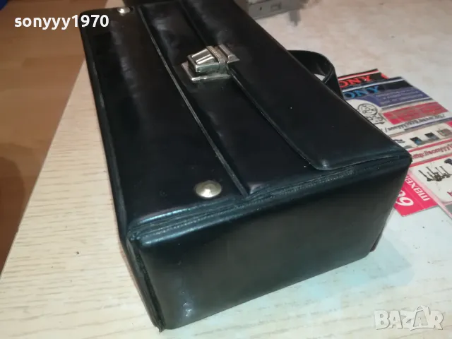 ОРИГИНАЛНА КОЖЕНА ЧАНТА ЗА 10 АУДИОКАСЕТИ 2404251025, снимка 13 - Аудио касети - 50016844