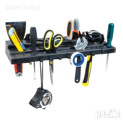 Органайзер за инструменти, рафт, за стена, 40*15см