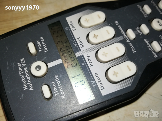 PHILIPS RT231 REMOTE CONTROL 0703241015, снимка 2 - Дистанционни - 44650113