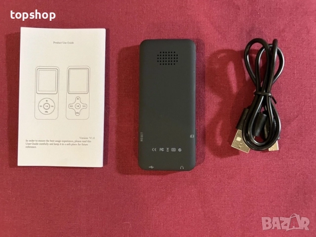 Чисто нов mp3 плейър с екран RockStar audio play цифров HiFi плейър 64GB MP3 плейър ..., снимка 3 - Друга електроника - 51637916