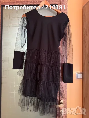 Дамска черна рокля 