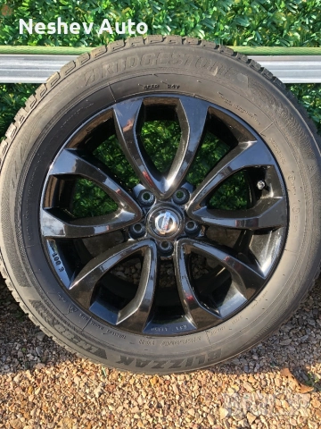 4бр. алуминиеви джанти от Nissan Qashqai 17 цола., снимка 4 - Гуми и джанти - 52819957