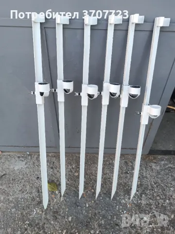 Риболовни регулируеми стойки за дънен риболов на едри риби , снимка 5 - Такъми - 47969522