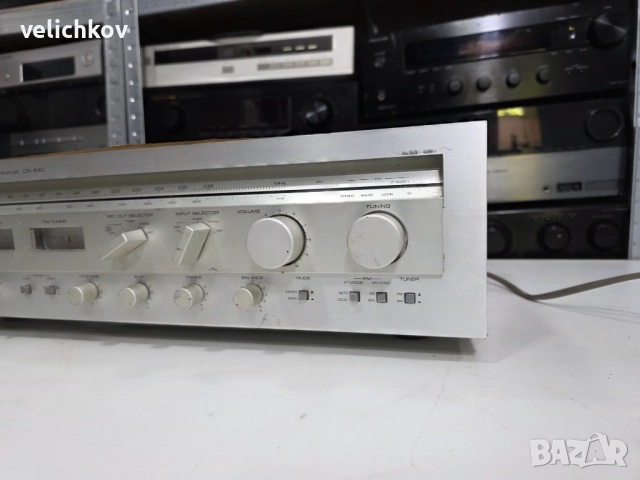 Yamaha CR-640 e зверче от златната ера на аудиото!, снимка 3 - Ресийвъри, усилватели, смесителни пултове - 51450161