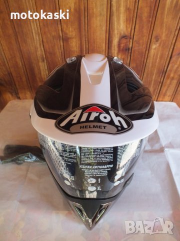 Airoh S4 ендуро шлем каска за мотор S, снимка 2 - Аксесоари и консумативи - 42087844