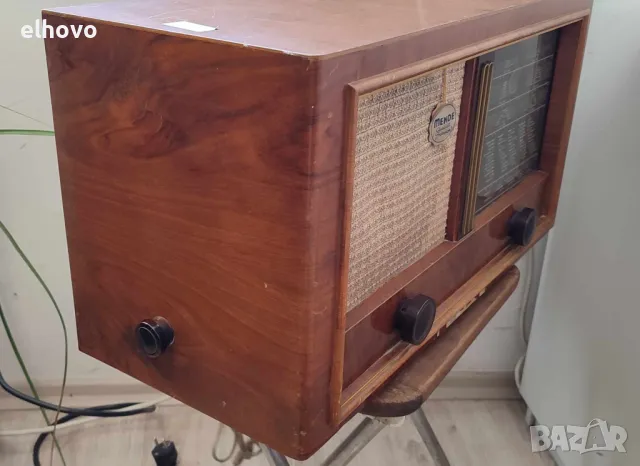 Старо лампово радио Mende Typ 328 W, снимка 7 - Антикварни и старинни предмети - 48893594