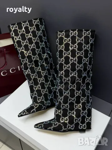 Gucci Нови Дамски Ботуши Гучи , снимка 3 - Дамски ботуши - 56135308