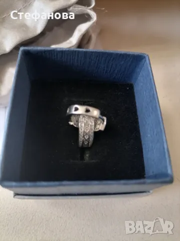 Сребърни бижута, снимка 7 - Пръстени - 49675079