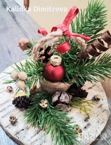 Коледна декорация-ръчна изработка., снимка 8 - Други - 52188060