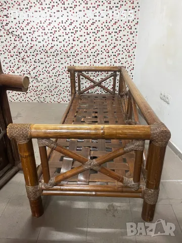 Уникален градински сет Бамбук ниско сядане, снимка 15 - Градински мебели, декорация  - 49311254