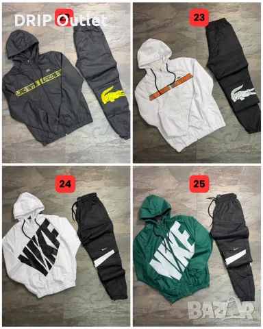 !НОВO! Мъжки Шушлякови Екипи |Nike|Lacoste|Jordan, снимка 10 - Спортни дрехи, екипи - 54177975