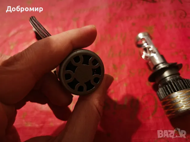 H7 led с лупа, подарък. , снимка 3 - Аксесоари и консумативи - 48775394