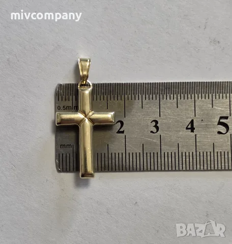 Златен Кръст 1.58гр. , снимка 5 - Колиета, медальони, синджири - 56260004
