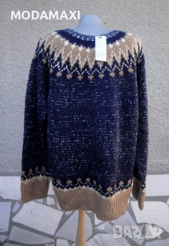 3XL Нов пуловер Sheilay , снимка 4 - Блузи с дълъг ръкав и пуловери - 39784979