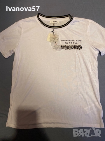 Бяла тениска , снимка 3 - Тениски - 36091791