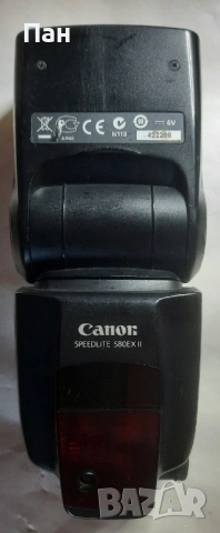 Светкавица Canon 580 EX II , снимка 2 - Светкавици, студийно осветление - 53826157