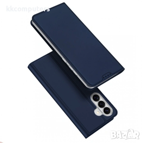 DUX DUCIS Skin Pro Кожен Калъф за Samsung S26+ - Слот за карта, Стойка, Протектор, 3 цвята, снимка 2 - Калъфи, кейсове - 53705530