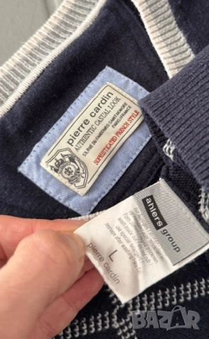 Мъжка блуза Tommy Hilfiger и Пуловер Pierre Cardin, снимка 8 - Блузи - 52865998