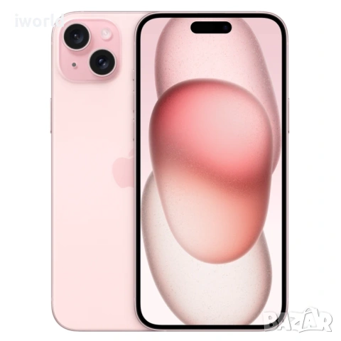 Гаранция❗️ iPhone 15 PLUS ❗️Лизинг от 17E/мес❗️ pink 128g❗️розов, снимка 2 - Apple iPhone - 53692195